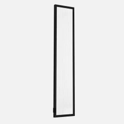 Qubik Front przeszklony czarny ALFRAME 39,6x214,1 cm