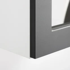 Qubik Front przeszklony FRAME 40x76,5 grafit