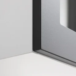 Qubik Front przeszklony FRAME 40x76,5 grafit
