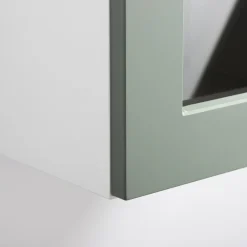 Qubik Front przeszklony FRAME 60x59,6 szałwia mat