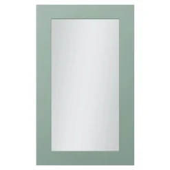 Fronty Przeszklone|Qubik Front przeszklony FRAME 60x98 szałwia mat