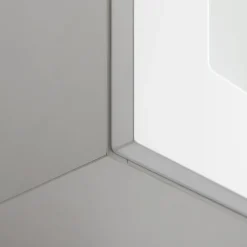 Fronty Przeszklone|Qubik Front przeszklony NOTO 40x76,5 biały połysk