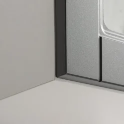 Fronty Przeszklone|Qubik Front szpros HAMPTON 60x38,1 cm onyx szary