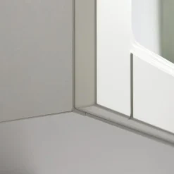 Fronty Przeszklone|Qubik Front szpros HAMPTON 40x76,5 cm ecru