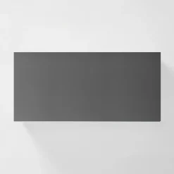 Fronty Klasyczne|Qubik Front szuflady HAMPTON 40x18,9 cm onyx szary
