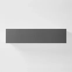 Qubik Front szuflady HAMPTON 80x18,9 cm onyx szary