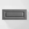 Fronty Klasyczne|Qubik Front szuflady HAMPTON 60x25,3 cm onyx szary