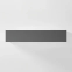 Fronty Klasyczne|Qubik Front szuflady HAMPTON 100x18,9 cm onyx szary