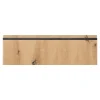 Fronty Frezowane|Qubik Front szuflady KATANIA 80x25,3 dąb artisan