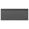 Fronty Frezowane|Qubik Front szuflady KATANIA 60x25,3 onyx szary