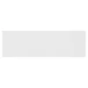 Fronty Gładkie|Qubik Front szuflady MADERA 60x18,9 biały mat