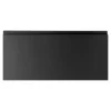 Fronty Frezowane|Qubik Front szuflady PIANO PLUS 40x18,9 czarny mat