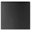 Fronty Frezowane|Qubik Front szuflady PIANO PLUS 40x38,1 czarny mat