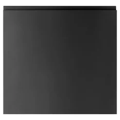 Fronty Frezowane|Qubik Front szuflady PIANO PLUS 40x38,1 czarny mat