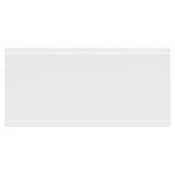 Qubik Front szuflady PIANTA 80x38,1 biały, wysoki połysk