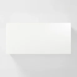 Fronty Gładkie|Qubik Front szuflady SALSA 80x38,1 biały połysk
