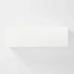 Fronty Gładkie|Qubik Front szuflady SALSA 40x12,5 biały połysk