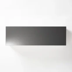 Fronty Gładkie|Qubik Front szuflady SALSA 40x12,5 grafit metalic połysk