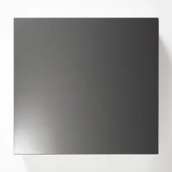 Fronty Gładkie|Qubik Front szuflady SALSA 40x38,1 grafit metalic połysk