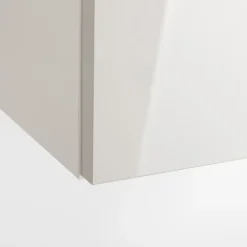 Fronty Gładkie|Qubik Front szuflady SALSA 40x18,9 jasny szary połysk