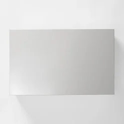 Fronty Gładkie|Qubik Front szuflady SALSA 40x25,3 jasny szary połysk