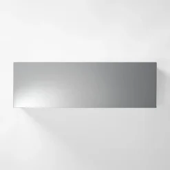 Fronty Gładkie|Qubik Front szuflady SALSA 40x12,5 szary metalic połysk