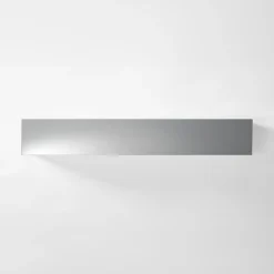 Fronty Gładkie|Qubik Front szuflady SALSA 80x12,5 szary metalic połysk