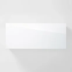 Fronty Gładkie|Qubik Front szuflady SOLA 60x25,3 biały polarny połysk