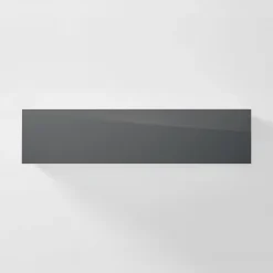 Qubik Front szuflady SOLA 80x18,9 szary połysk