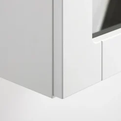 Fronty Przeszklone|Qubik Front witryna biały premium SIMPLE 60x38,1 cm