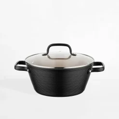 inny Garnek aluminiowy z pokrywką CARINA BLACK 3,3 l