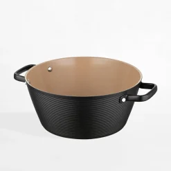 inny Garnek aluminiowy z pokrywką CARINA BLACK 5,2 l