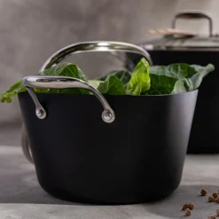 Garnki, Patelnie I Pokrywki|inny Garnek na indukcję czarny QUADRATO 3,5 l