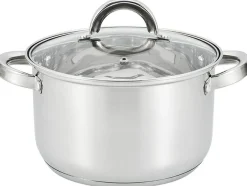Garnek ze stali nierdzewnej srebrny GAMMA 3,5 l
