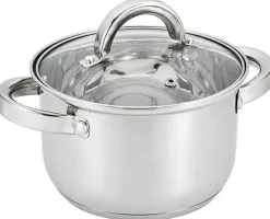 Garnek ze stali nierdzewnej srebrny GAMMA 1,9 l