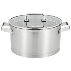 Garnek ze stali nierdzewnej srebrny TRAME 5,6 l