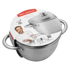 Florina Garnek ze stali nierdzewnej HENRY by Mateusz Gessler 2,3 l