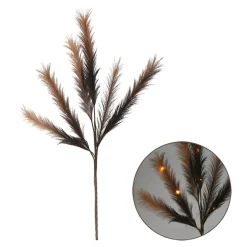 Gałązka dekoracyjna brązowa LED 90 cm