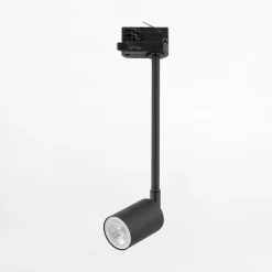 Szynoprzewody|Spoty Montowane Na Szynie|TK Tomasz Krywult Głowica na szynoprzewód 3-obwodowy czarna TRACER TOP LONG