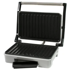 Małe Agd|Grille Elektryczne|HUSLA Grill elektryczny stalowy 850 W