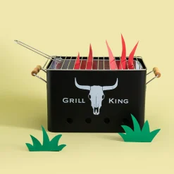 Grill I Piknik|inny Grill turystyczny BBQ 32x20 cm