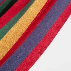 Meble Ogrodowe|Meble Ogrodowe|inny Hamak w paski, z drążkami, 190x80 cm