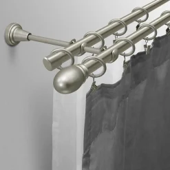 Firany, Zasłony I Akcesoria|inny Karnisz podwójny PAR, 160 cm, satyna