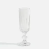 inny Kieliszek do szampana ryflowany 150 ml
