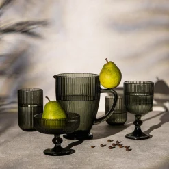 Kieliszki|inny Kieliszek ryflowany szary 330 ml