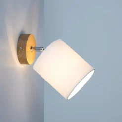 Kinkiety|Spot - Light Kinkiet abażur biały DRINO