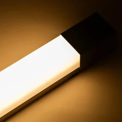 Kinkiety|Zumaline Kinkiet łazienkowy LED IP44 nikiel PARKS 90,2 cm