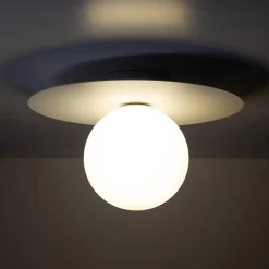 Kinkiety|TK Tomasz Krywult Kinkiet biały KULA PIXI