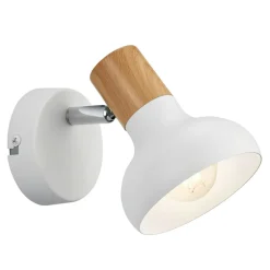 Kinkiety| Kinkiet biały mat LATIKA