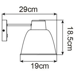 Zumaline Kinkiet biały mat ORLO